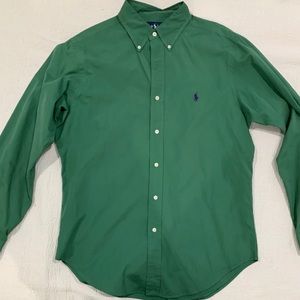 Polo Green Button Down